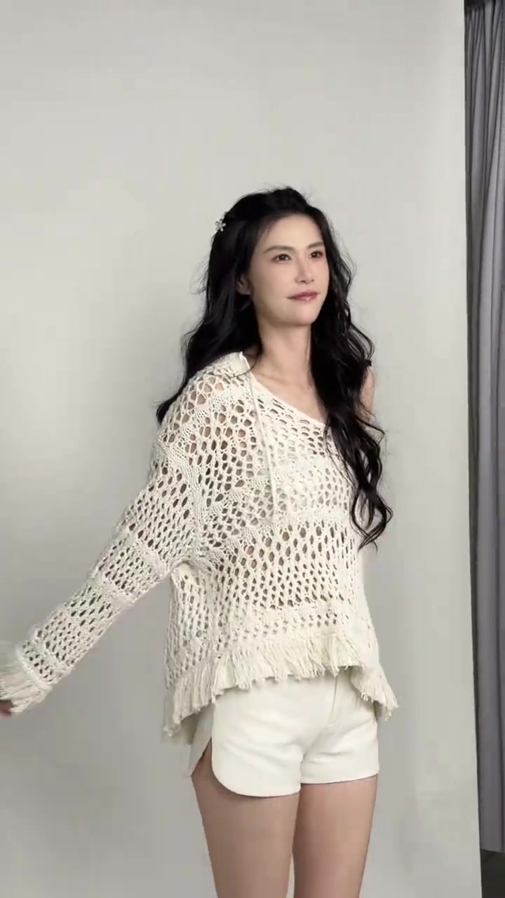 大長(zhǎng)腿前女籃國(guó)手許諾這身鏤空線衣穿搭也太美了吧