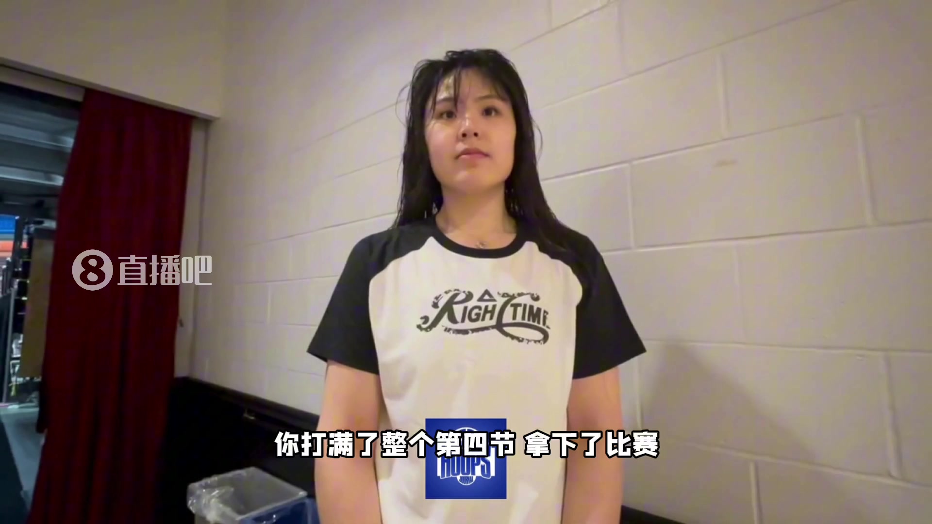 119準(zhǔn)兩雙李月汝談連勝上半場(chǎng)有點(diǎn)緊張但教練給讓我做好