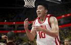 王俊杰19歲表現(xiàn)亮眼，17分鐘高效得分！8分4板，三分球命中兩記。